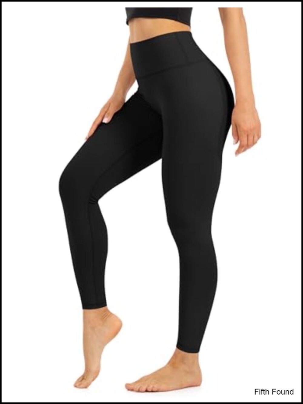 High Waist Tummy Control Leggings 92% Polyester 8% Spandex Yoga Workout Gym